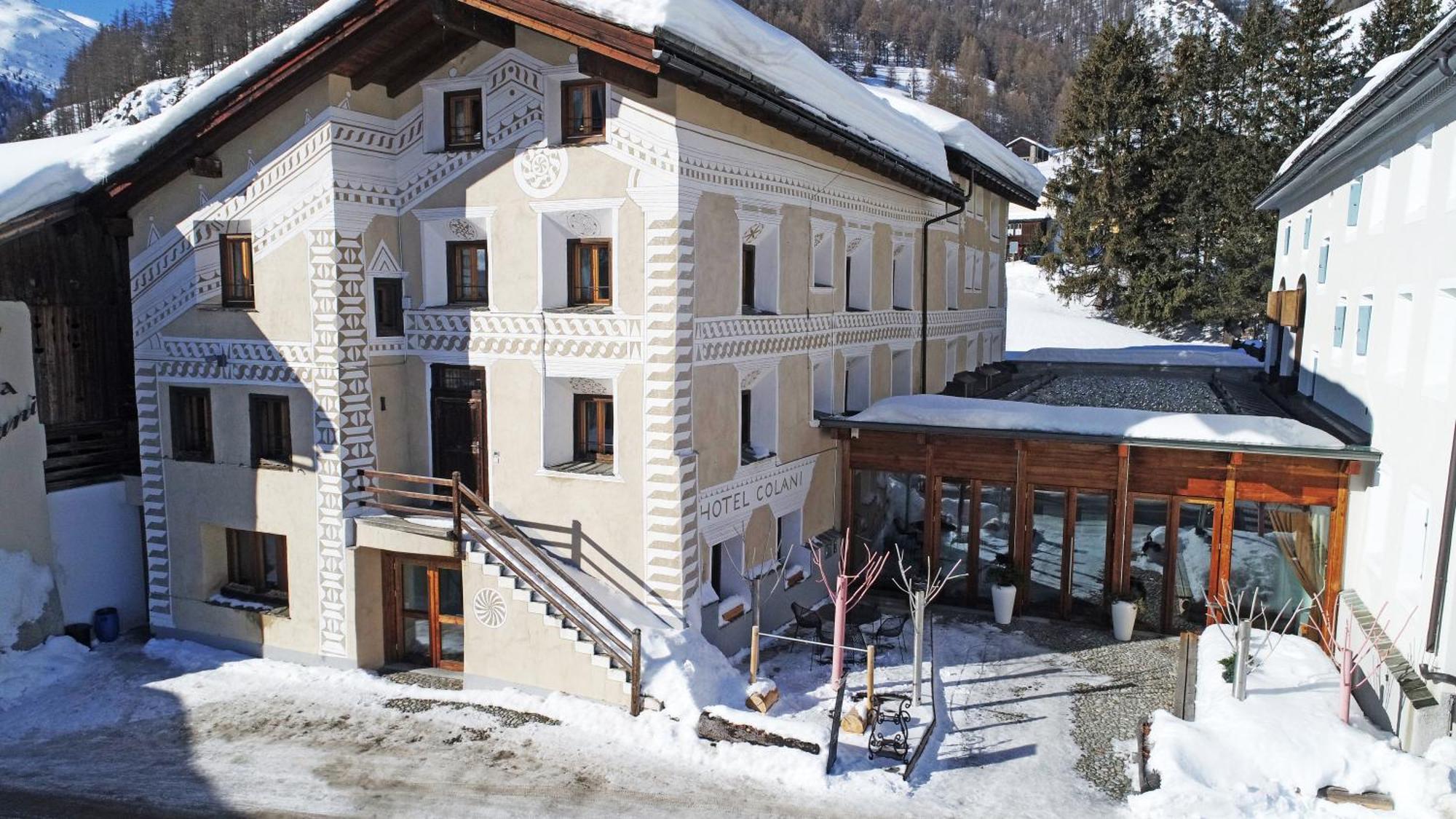Hotel Chesa Stuva Colani Madulain Exterior foto